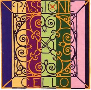 Passione Cello D Steel/chrome Steel Soft (packet)