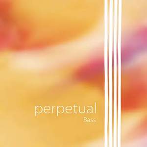 Pirastro Perpetual Double Bass A String Orchestral Tuning Rope Core/Chrome Steel Medium