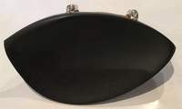 Primavera Value Unstained Ebony Teka Violin Chinrest 1/2
