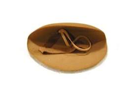 Strad Pad Ebony Elastic Large