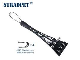 Stradpet Cello Titanium Tailpiece W/tailgut Pro & 4 Tuners