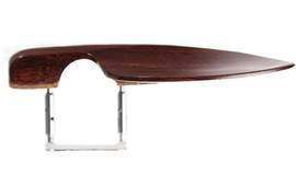 Viola Chinrest Rosewood Guarneri Standard