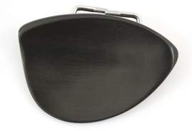 Violin Chinrest Ebony Extra Flat Standard 4/4