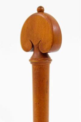 Violin Peg Boxwood Heart Matching Pin/collar Standard 4/4