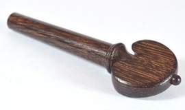 Violin Peg Rosewood Heart Matching Pin/collar Standard 4/4