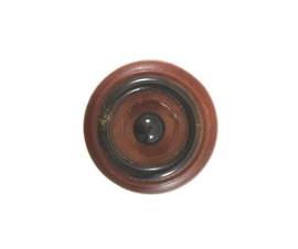 Violin Endpin Ebony Convex Premium