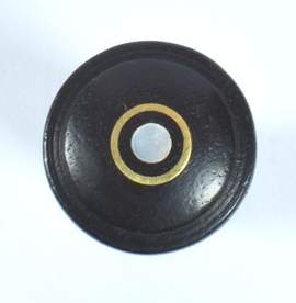 Violin Endpin Ebony Paris Eye Standard 4/4