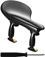 Wittner Violin Zuerich Chinrest Side 4/4