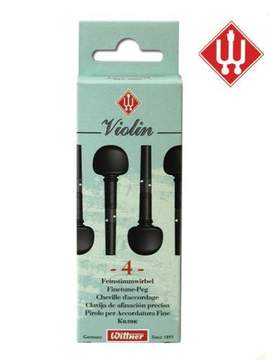 Wittner Violin Finetune Peg Set 4/4-3/4 Medium 8.6mm