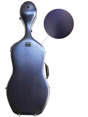 Young Pc Cello Case 4/4 Brushed Indigo Blue