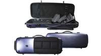 Young Pc Adjustable Oblong Viola Case 15-16.5 Brushed Indigo Blue