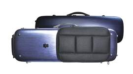 Young Pc Oblong Violin Case 4/4 Brushed Indigo Blue