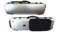Young Pc Oblong Violin Case 4/4 Brushed Silver