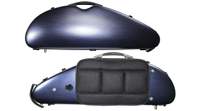 Young Pc Rocket Shaped Violin Case 4/4 Brushed Indigo Blue