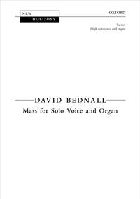Bednall, David: Mass for Solo Voice and Organ