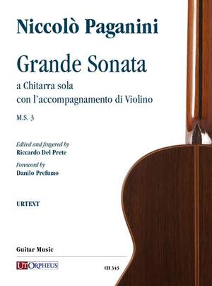Paganini, N: Grande Sonata M.S.3
