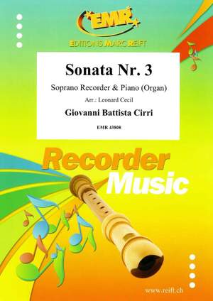 Cirri, Giovanni-Battista: Sonata No 3
