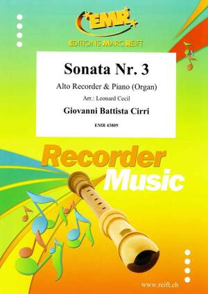 Cirri, Giovanni-Battista: Sonata No 3