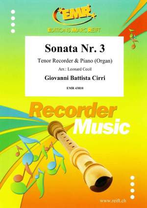 Cirri, Giovanni-Battista: Sonata No 3
