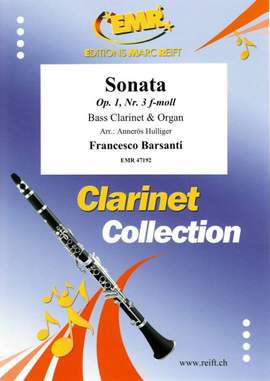 Barsanti, Francesco: Sonata in F min op 1/3