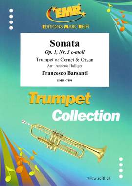 Barsanti, Francesco: Sonata in C min op 1/3