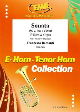 Barsanti, Francesco: Sonata in F min op 1/3