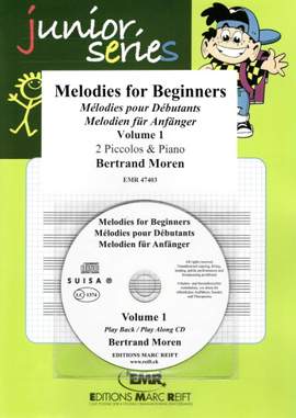 Moren, Bertrand: Melodies for Beginners vol  1