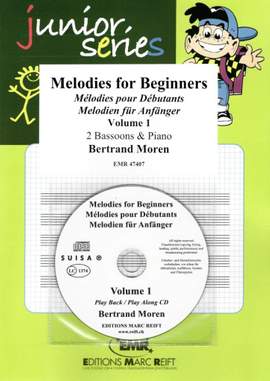 Moren, Bertrand: Melodies for Beginners vol  1