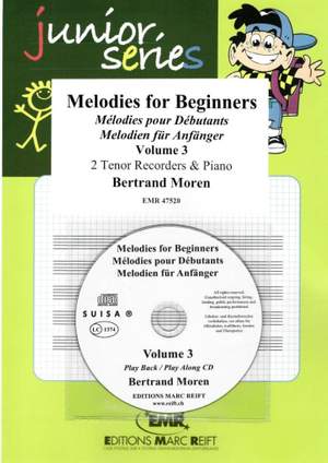 Moren, Bertrand: Melodies for Beginners vol  3