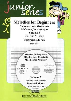 Moren, Bertrand: Melodies for Beginners vol  3