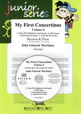 Mortimer, John: My First Concertinos vol 8