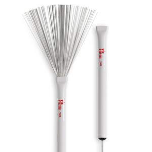 Vic Firth Wire Brush With White Plastic Handle