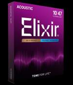 Elixir 80/20 Bronze 12-String Acoustic Guitar Strings Polyweb Light (.010-.047) Product Image