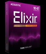 Elixir 80/20 Bronze 12-String Acoustic Guitar Strings Nanoweb Light (.010-.047) Product Image