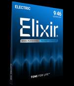 Elixir Electric Guitar Strings Polyweb Custom Light (.009-.046) Product Image