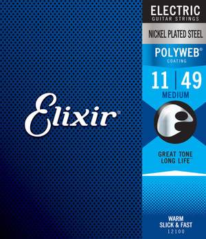 Elixir E12100 Poly Elec Medium 11-49 Set