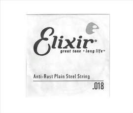 Elixir E13018  Plain Single String .018