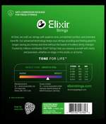 Elixir Stainless Steel 5-String Bass Strings Nanoweb Long Scale, Light/Medium (.045-.135) Product Image