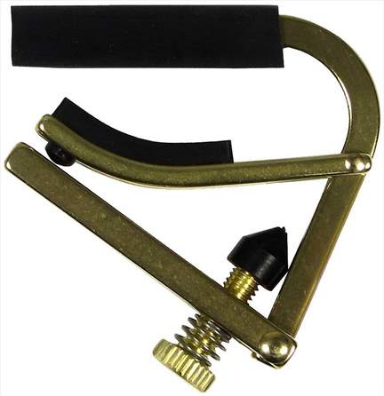 Shubb C5b Banjo Capo Brass