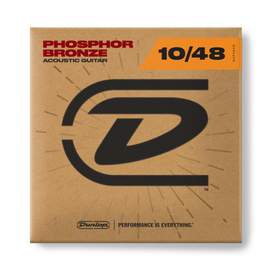 Jim Dunlop Acoustic Phosphor Brnz.10-48 Strg.set