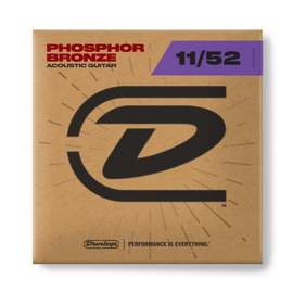 Jim Dunlop Acoustic Phosphor Brnz.11-52 Strg.set
