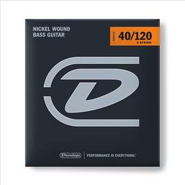 Jim Dunlop Nickel Elec Bass 40-120 5string