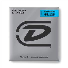 Jim Dunlop Nkl Super Bright Bass 45-125 5-strng