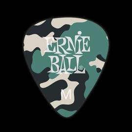 Ernie Ball Medium Camouflage Pick X 12