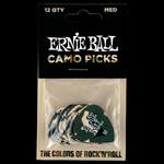 Ernie Ball Medium Camouflage Pick X 12 Product Image