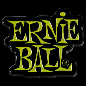Ernie Ball Green Stacked Logo Enamel Pin