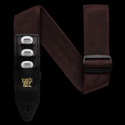 Ernie Ball Pickholder Strap - Brown