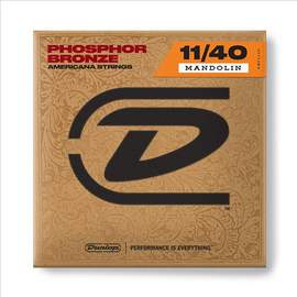 Jim Dunlop Mando Phosphor Med 8 String Set