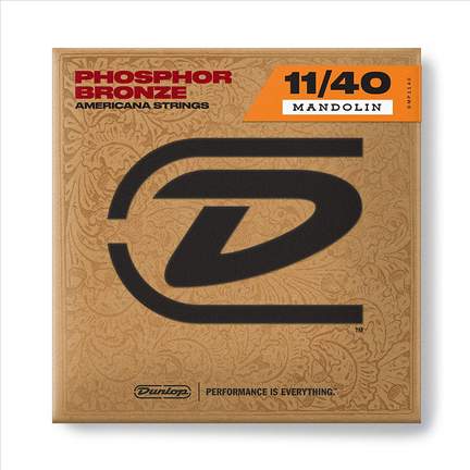 Jim Dunlop Mando Phosphor Med 8 String Set