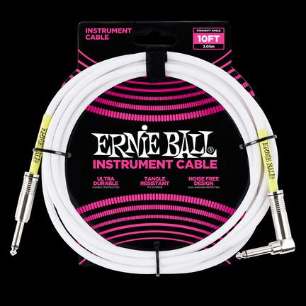 Ernie Ball Inst Cable Sa White 10ft